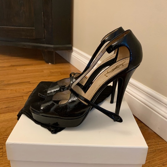 YSL patent Heel - Picture 2 of 6